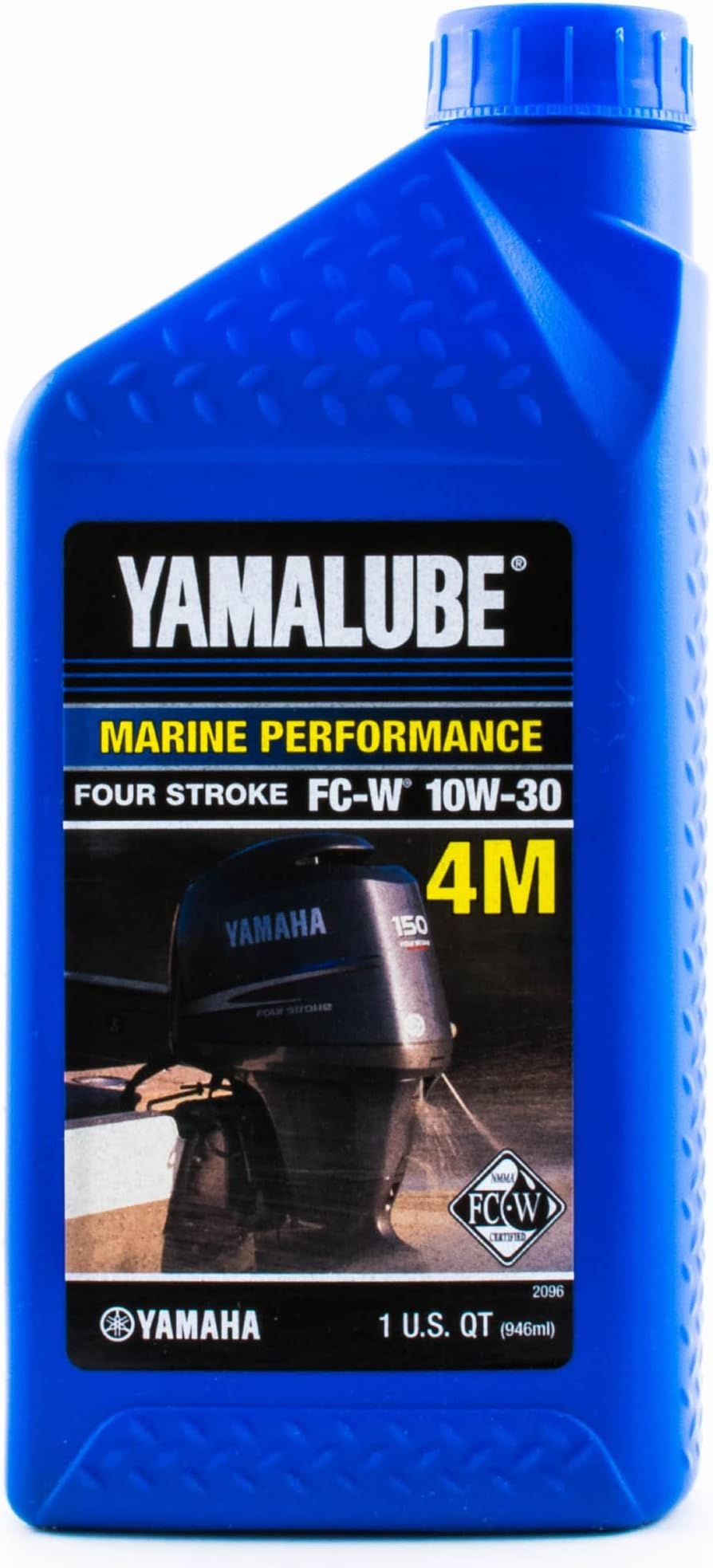 Yamaha Yamalube 10W-30 4-Stroke Engine Oil- 1 Quart, #LUB-10W30-FC-12