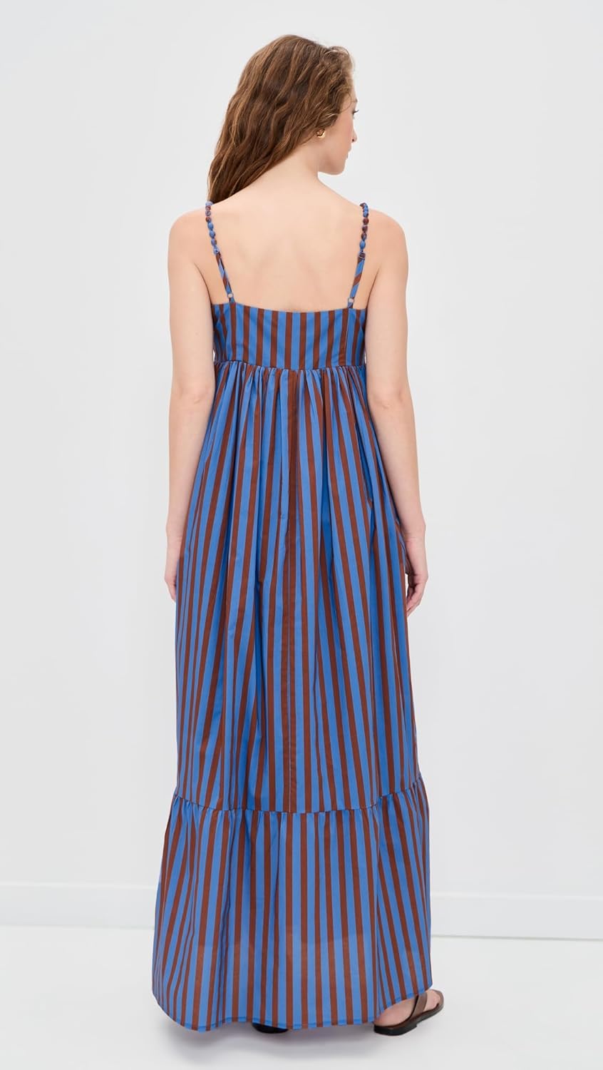 English Factory Women's Big Stripe Maxi Dress