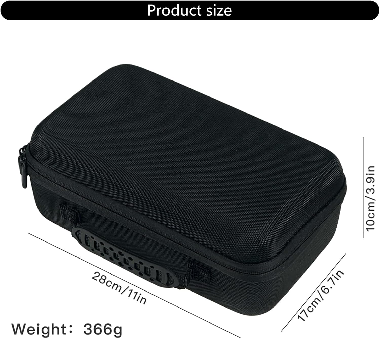 Waterproof Carry Bag for P5 Portable Projector Dust Roof Storage with Durability Double Zip Projector Accessory