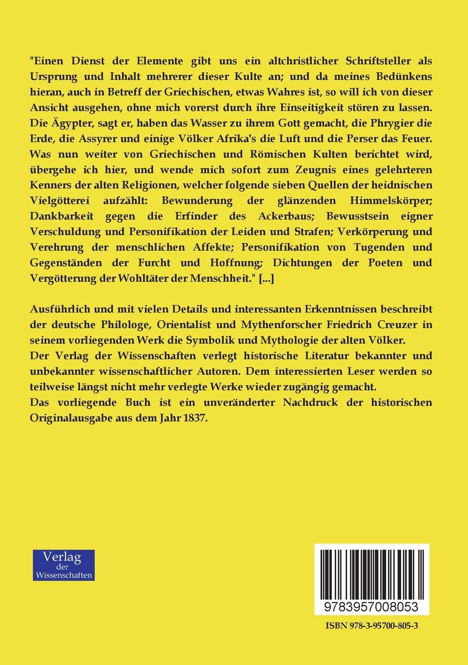 Symbolik und Mythologie der alten Griechen