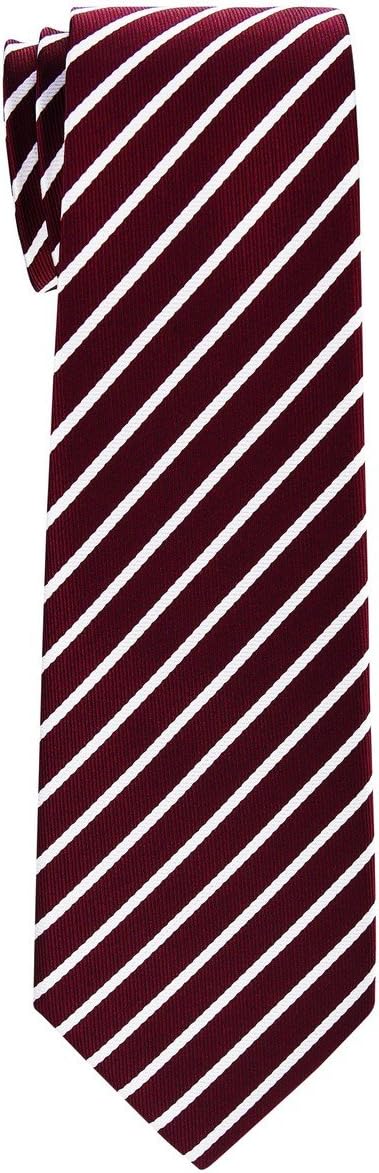 Retreez Thin Regimental Striped Woven Boy's Tie - 8-10 years