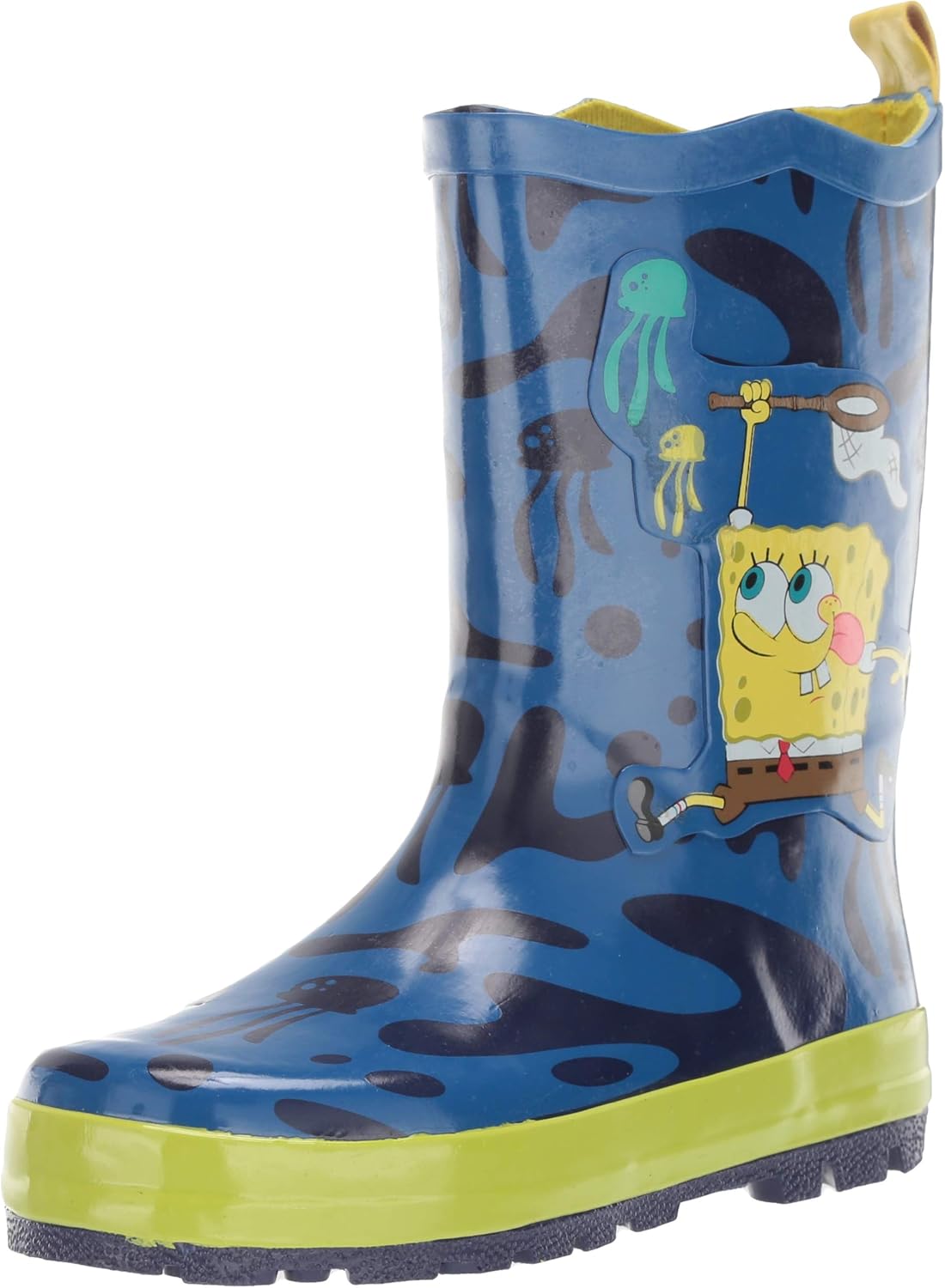 sponge bob rubber boots