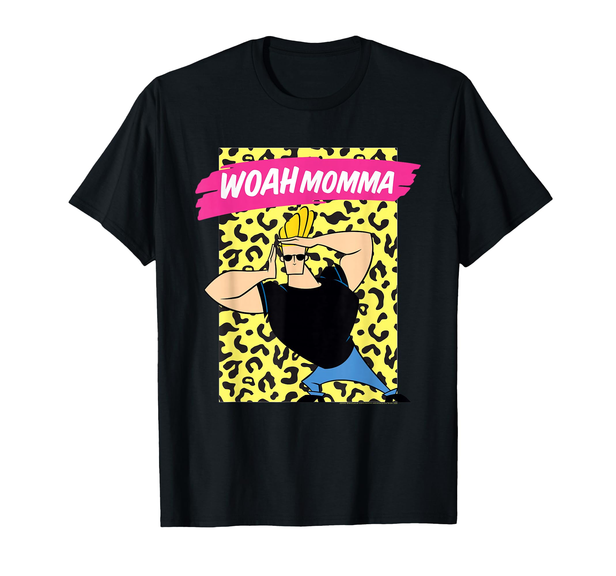 Cartoon Network Johnny Bravo Woah Momma T-Shirt