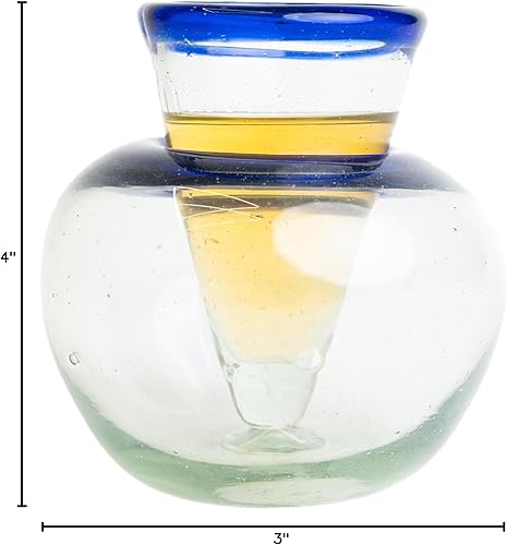 Miniatura 10 de Auténticos vasos de chupito de tequila mexicano - Juego de vasos de chupito de tequila con enfriador - 2 onzas - Colección de tequila - Accesorios