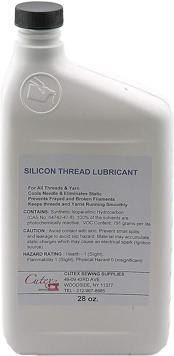 Cutex Silicone Sewing Thread Lubricant 28 Oz Bottle