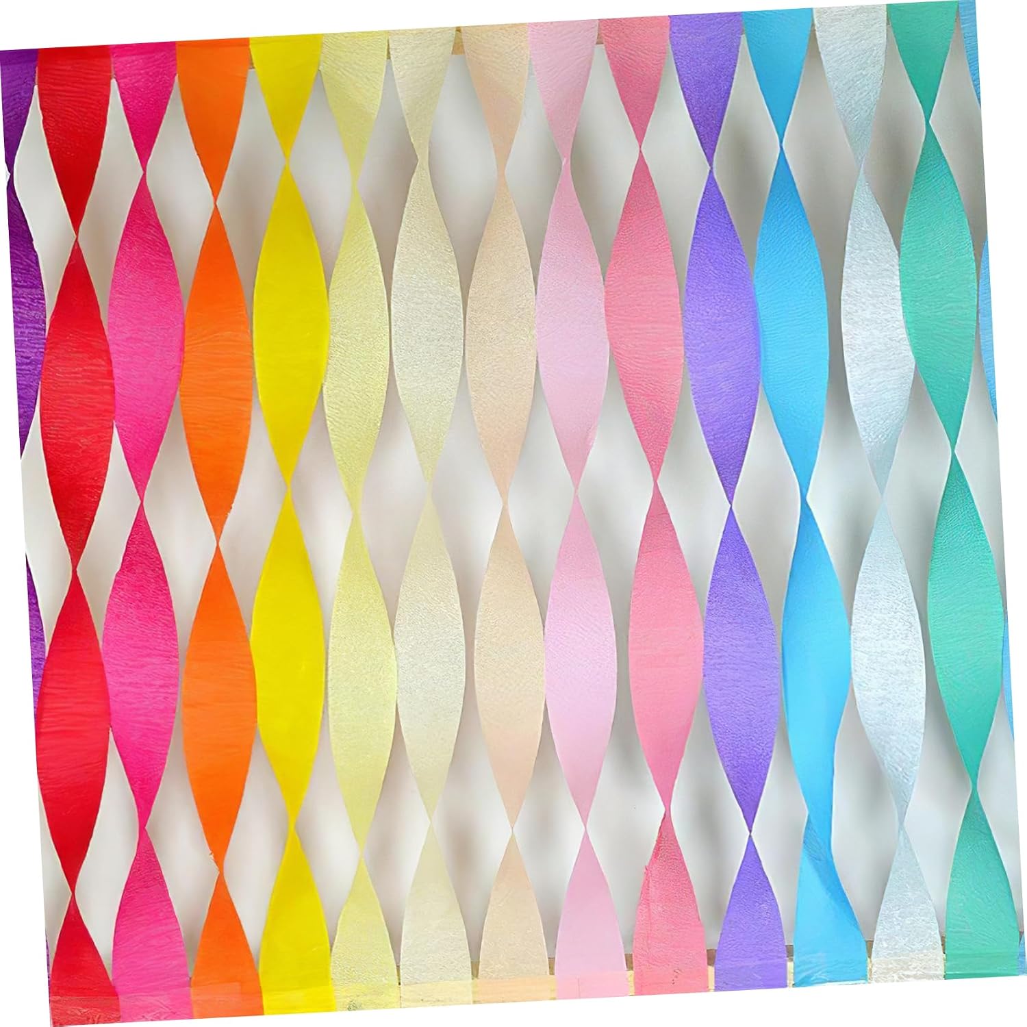 IMIKEYA 12Rolls Decorative Streamers for Party Decorations Crepe Paper for Weddings Birthdays Festivals Versatile Supplies for Themed Events Easy to Shape Arrange