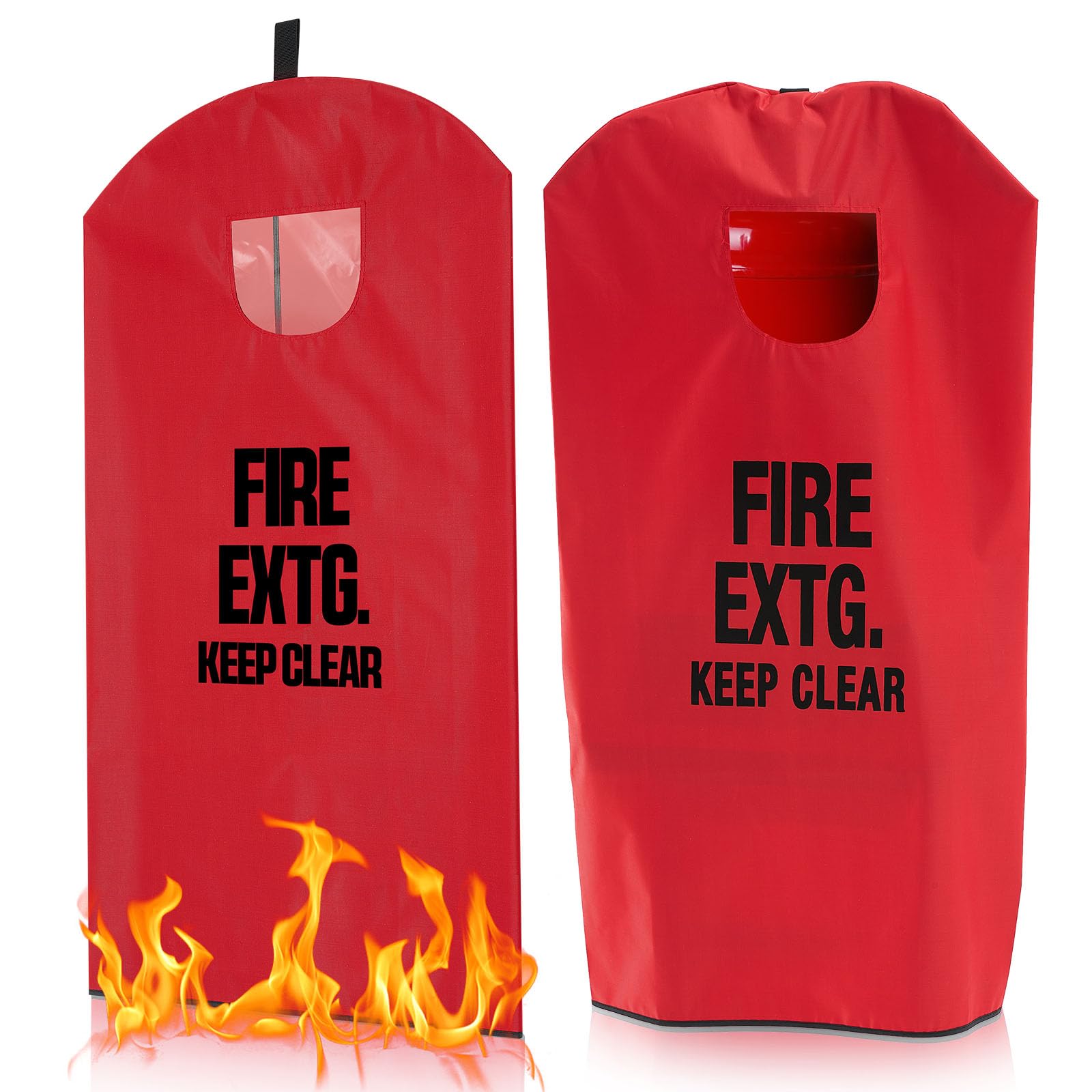 Amylove 2 Pcs Fire Extinguisher Cover, 20-26lb