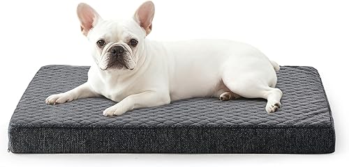 Miniatura 18 de JOEJOY Camas XL para perros de tamaño grande, cama ortopédica para perros grandes con funda extraíble lavable, camas extra gruesas de espuma