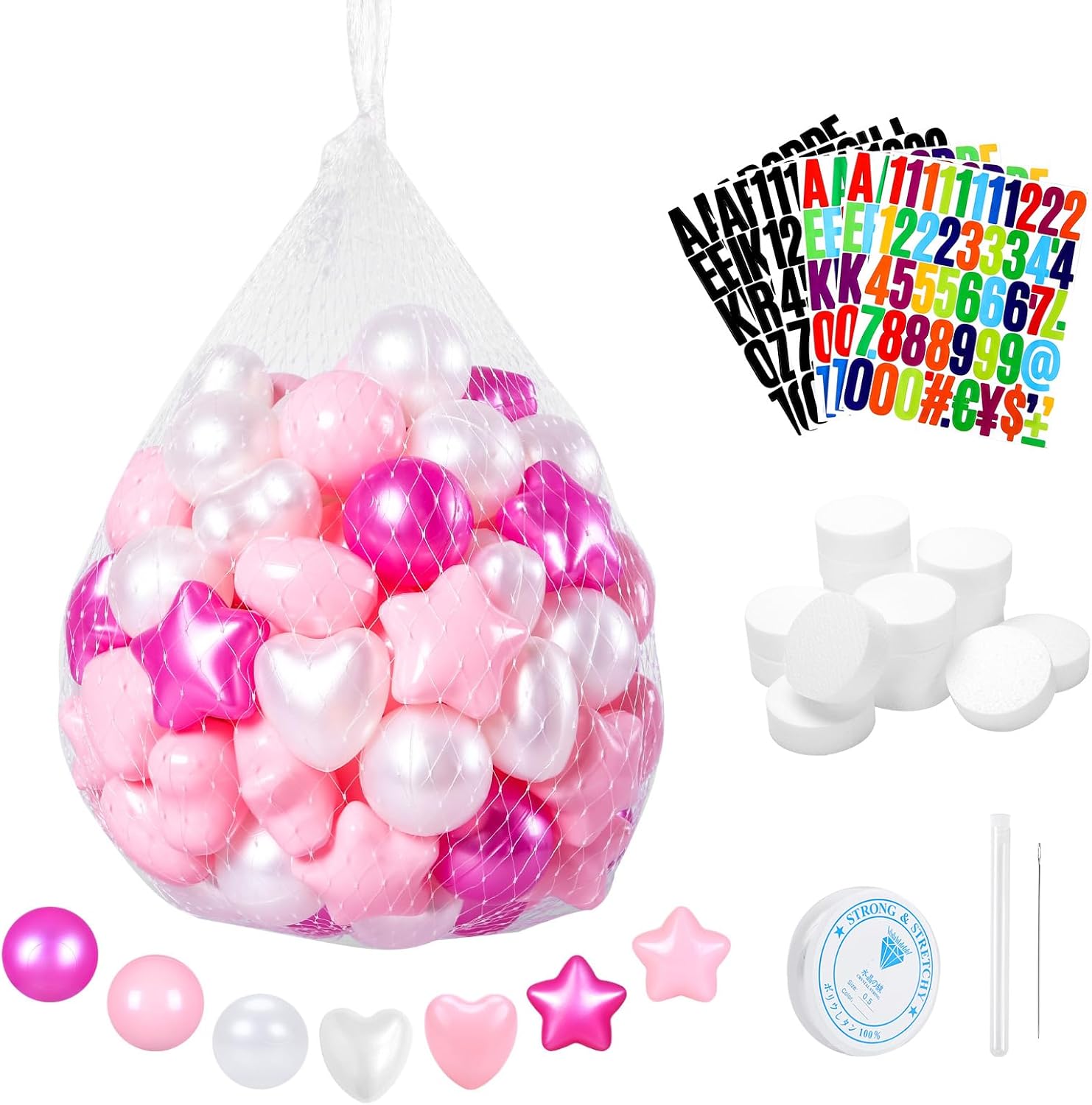 200 DIY Giant Friendship Bracelet Birthday Banner