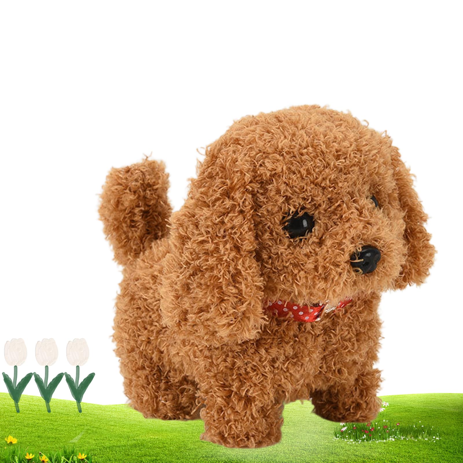 NICO ロボティカ 茶色 ぬいぐるみ風おもちゃ Amazon.co.jp: Nicoo - My