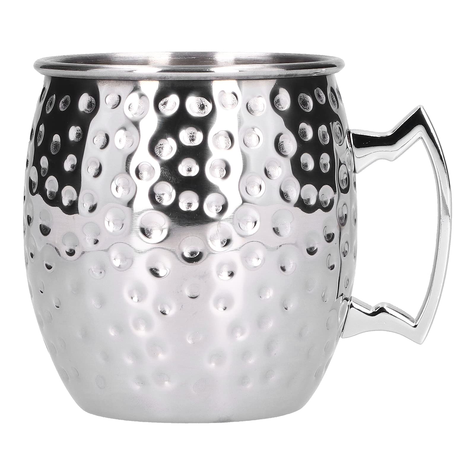 QANYEGN 550ml Beer Mug, Stainless Steel Wine Glass, Cocktail Glass for Home Restaur Cafe Cocktail Drinks