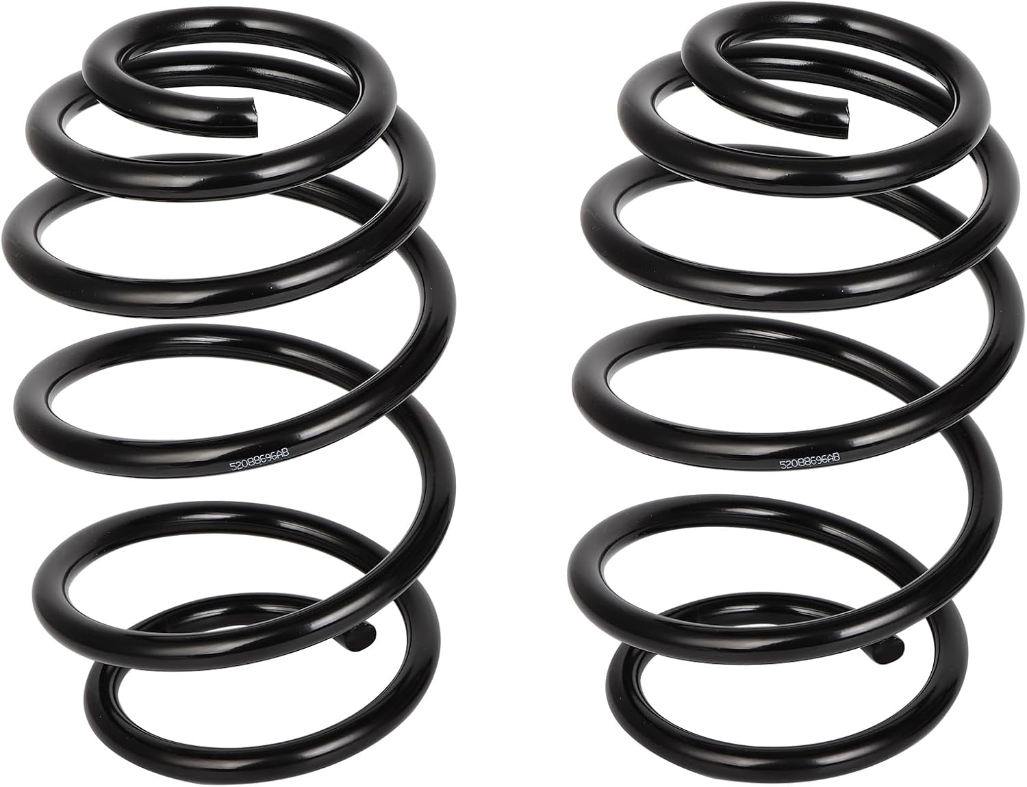 Coil Spring Set Fit for 2002-2007 for Jeep Liberty Coil Springs 52088696AB K52088696AB RH6823,2Pcs Rear Suspension Coil Springs