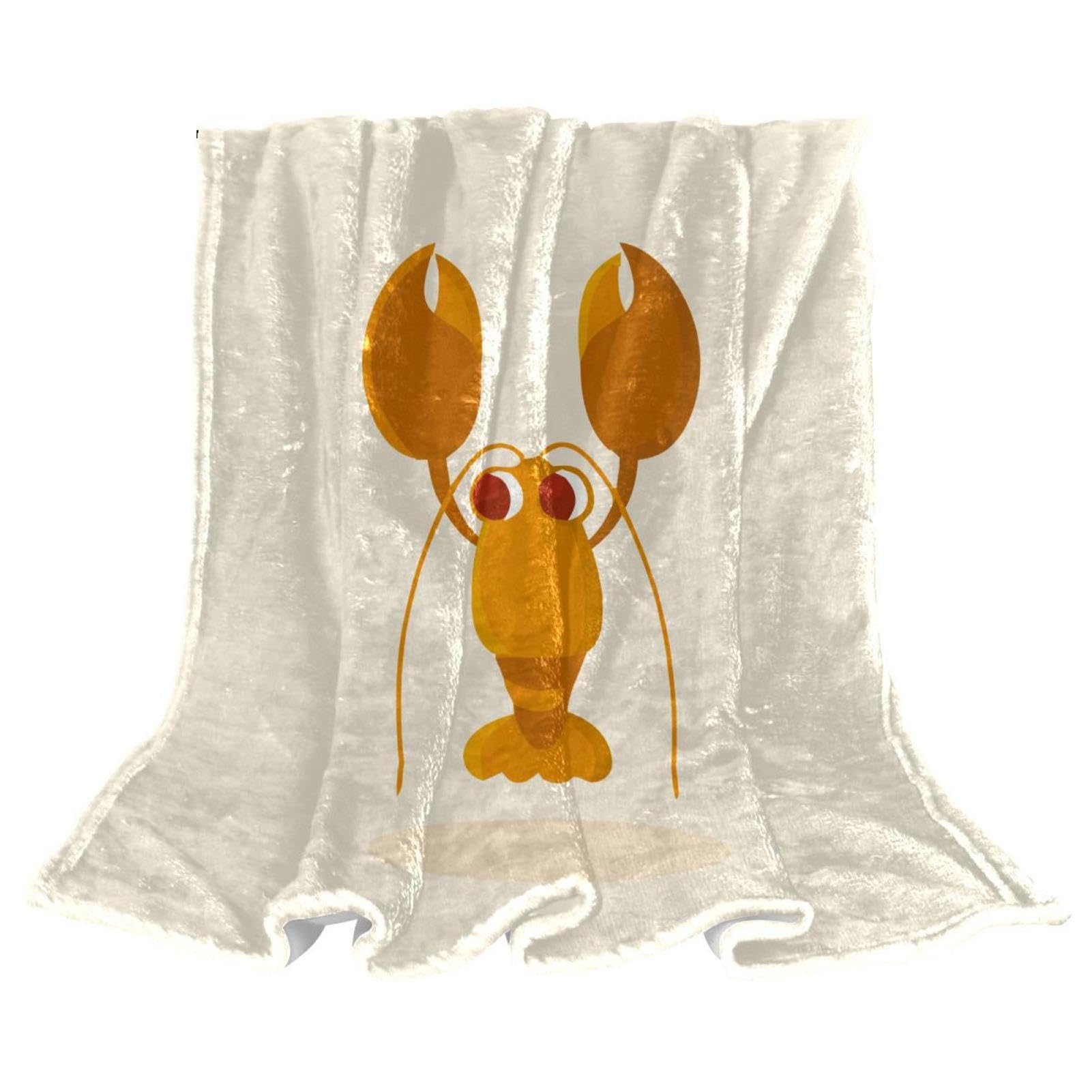 Couverture polaire homard chaleureuse pour réchauffer vos soirées d'hiver