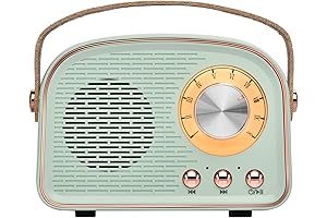 Retro Bluetooth Speaker: Unleash Nostalgic Vibes with Wireless Audio Bliss