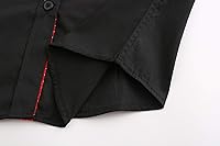 Vista 4 de Women Short Sleeve Button Down Shirts Cotton Camisa Manga Corta para Mujer