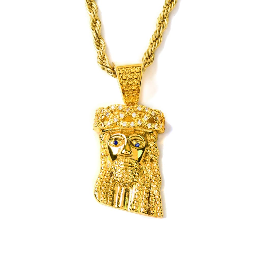 Amazon | Golden Gilt (ゴールデンギルト) ジーザス ネックレス Amazon | Golden Gilt (ゴールデンギルト) ジーザス ネックレス