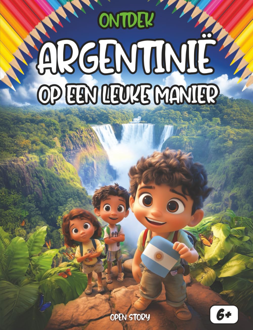 Ontdek Argentinië op een leuke manier: Een compleet educatief kinderboek over cultuur, geschiedenis, tango, helden, legendes, natuur, quizvragen en kleurplaten