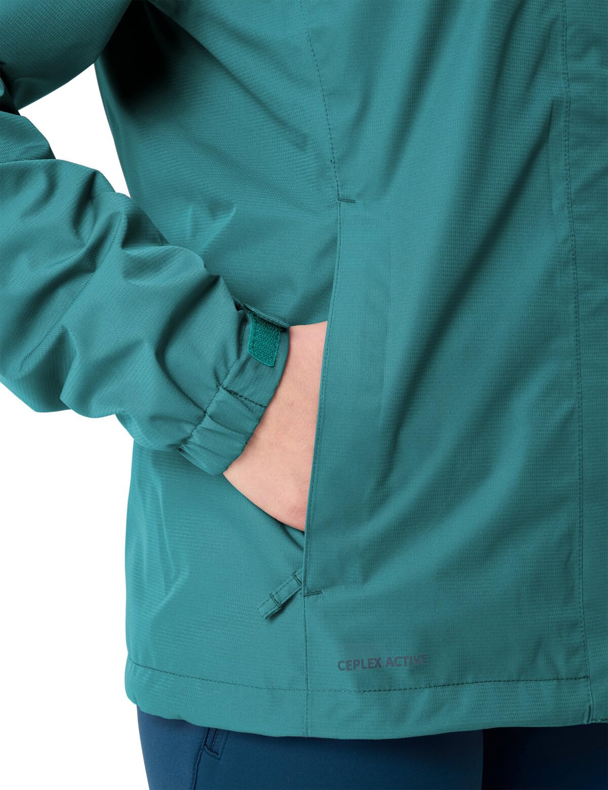 VAUDE Women's Escape Bike Light Jacket, damska kurtka przeciwdeszczowa, wodoszczelna, wiatroszczelna i oddychająca