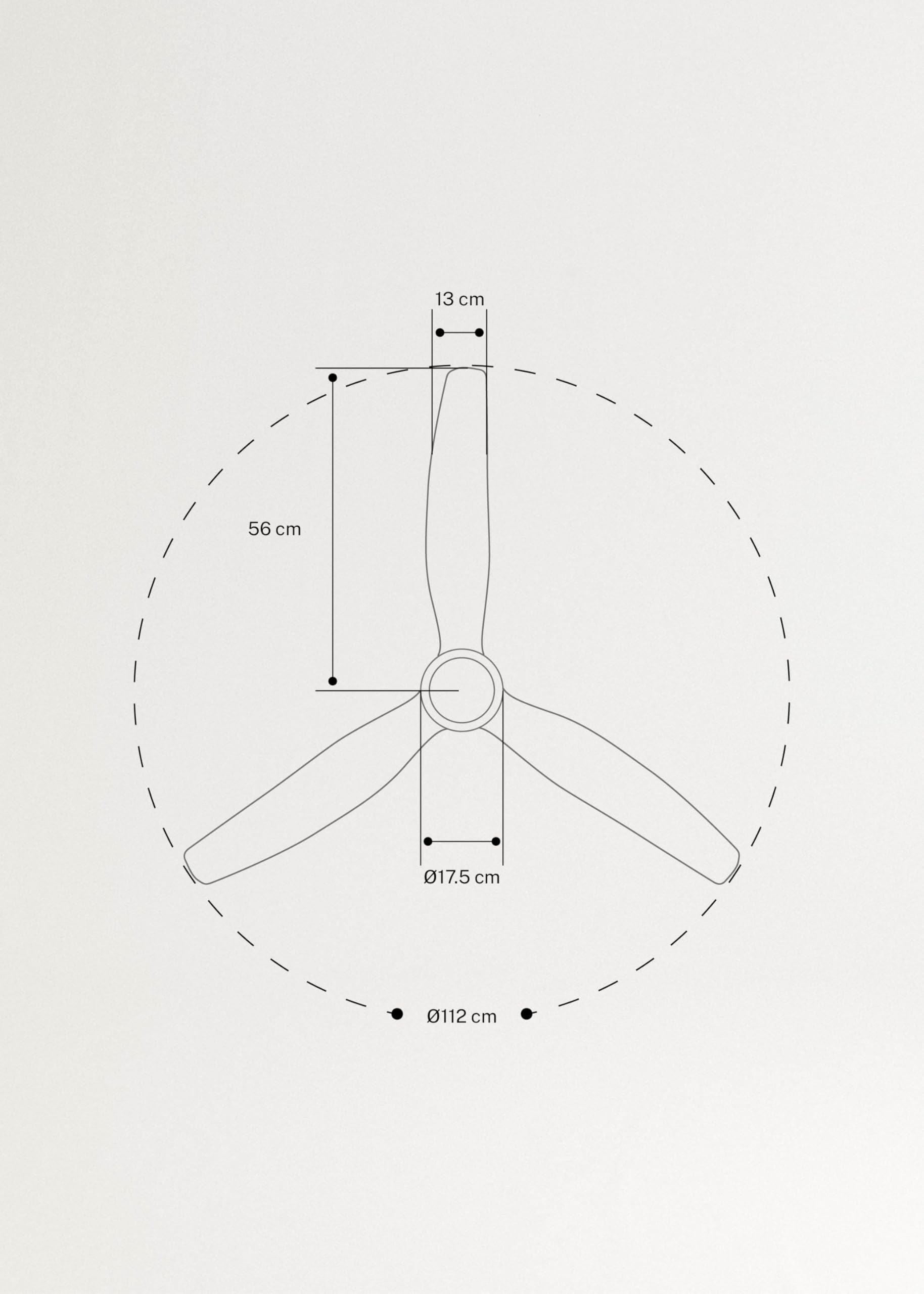 CREATE / WINDSTYLANCE S/Ventilador de techo ABS con luz blanco aspas efecto madera clara con mando/ 40W, Silencioso, Ø112 cm, 6 velocidades, temporizador, verano-invierno, doble altura, motor DC