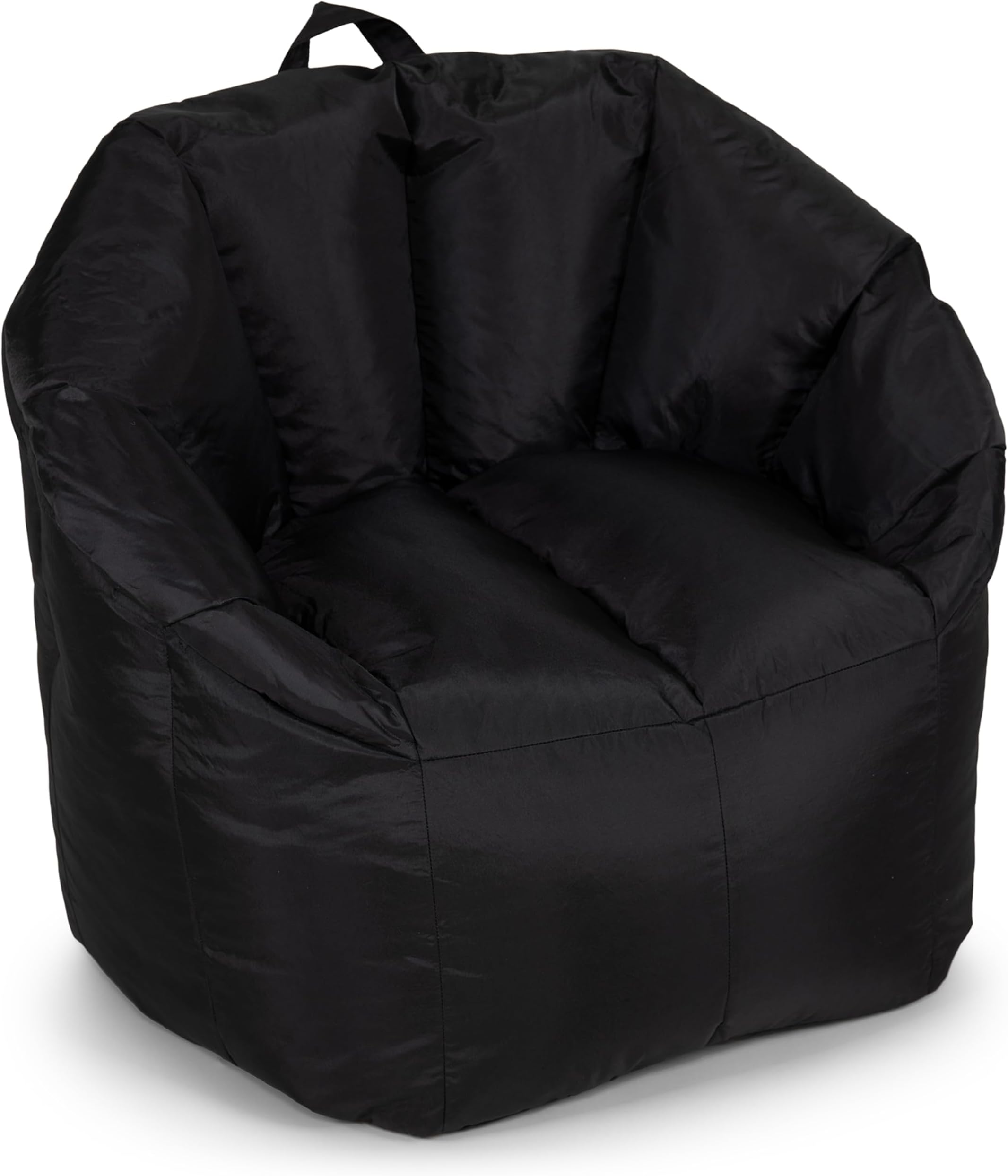 Milano Beanbag Chair Stretch Limo Black Smartmax