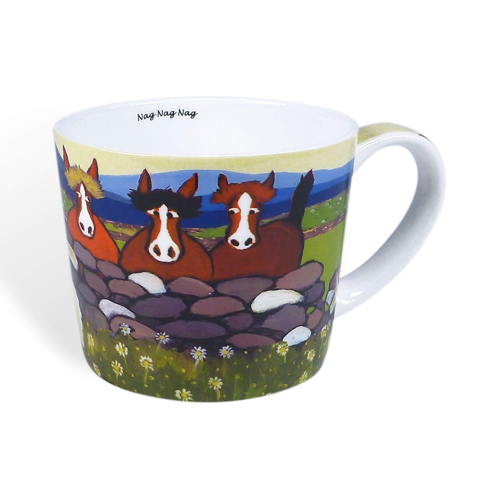 Thomas Joseph Multicolor Single Mug Nag Nag Nag