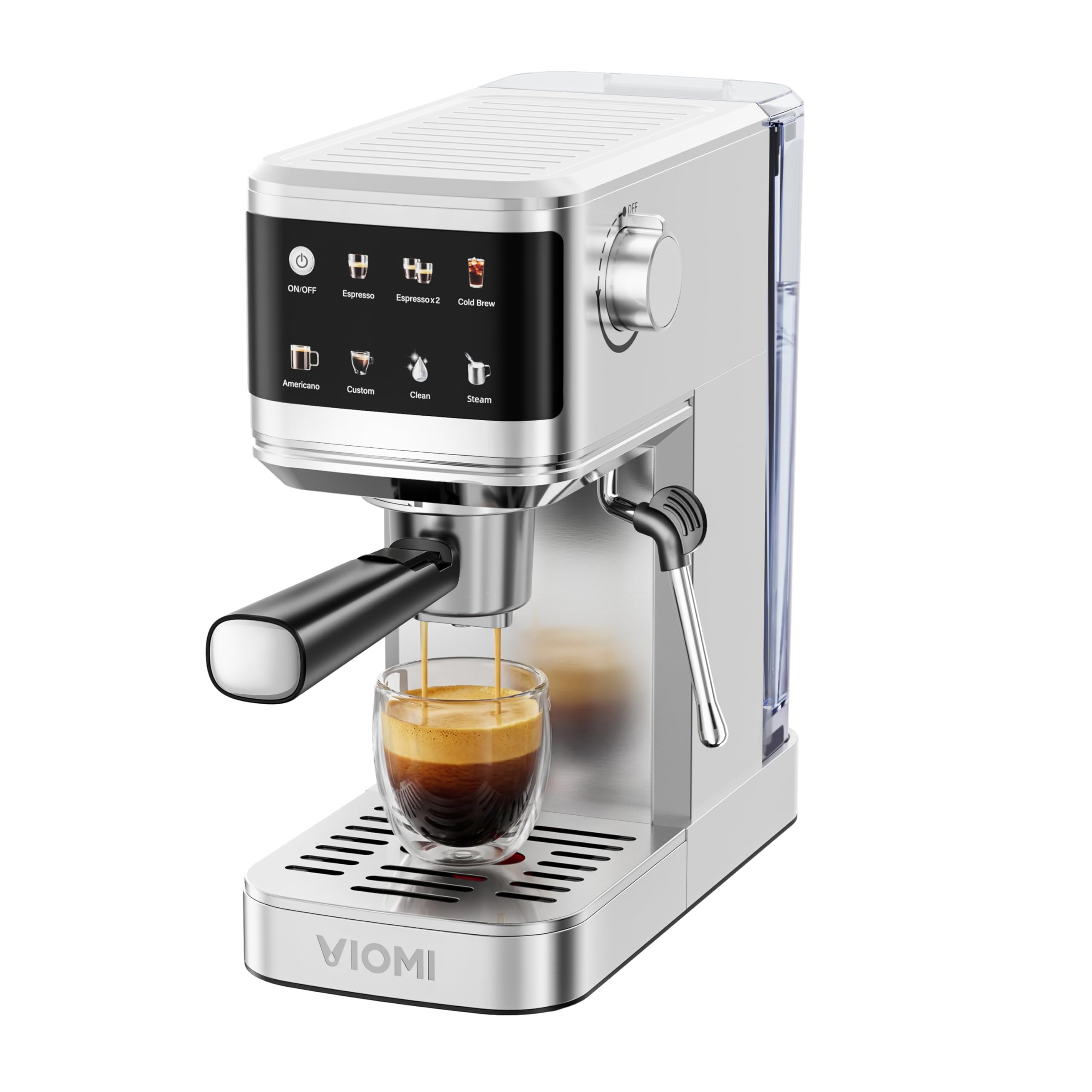 Cafetière expresso VIOMI TITAN T1 Pro pour savourer un cappuccino ou un cold brew à la maison