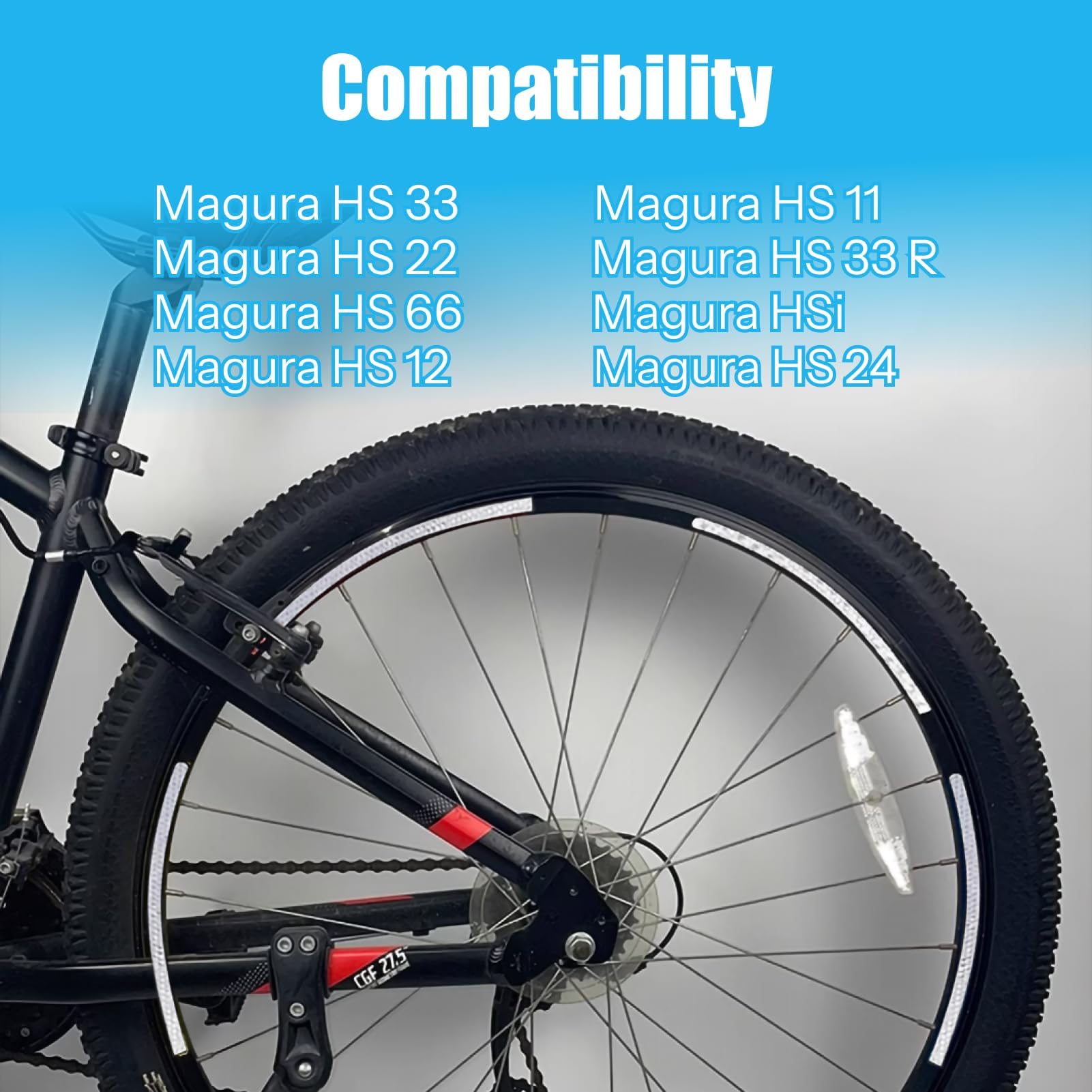 Patins De Frein Magura HS (2 Paires) – Compatibles HS11, HS22, HS24, HS33 Et Plus, Haute Performance Et Durabilité