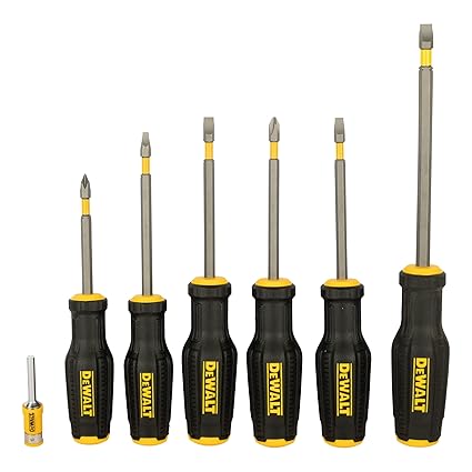 DEWALT DWHT0-62056 Full Fit Screwdriver Set, 6 Piece