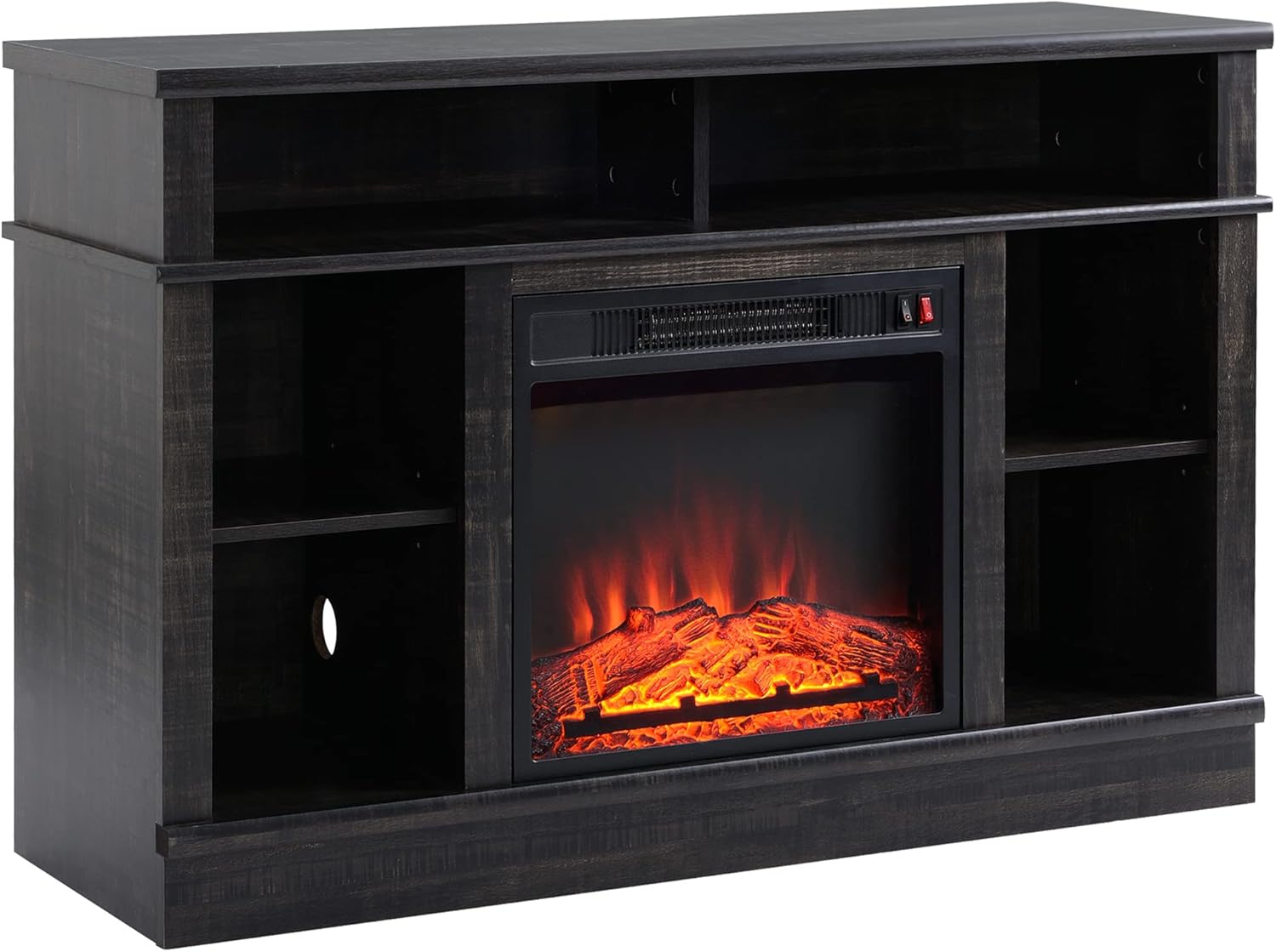 HOMCOM Electric Fireplace TV Stand Console, Storage Australia | Ubuy