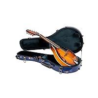 Vista 17 de Crossrock Funda de Mandolina Estilo A se ajusta a Gibson A4 Carcasa Rígida 100% de Fibra de Vidrio con Cierres de Marca, Cerradura TSA, y Correas