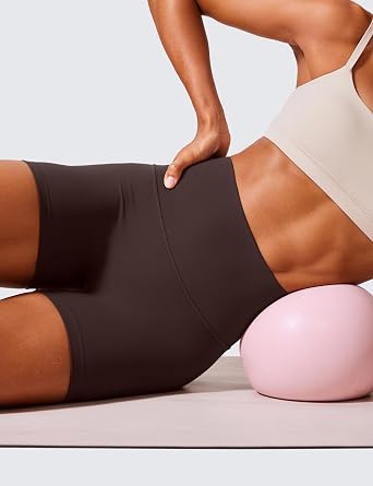 CRZ YOGA Secretsculpt Biker Shorts 4 | Booty Scrunch, Butterlift, Buttery Soft, Moderate Compression, Workout, Pilates, No Front Seam, High Waist, for Women