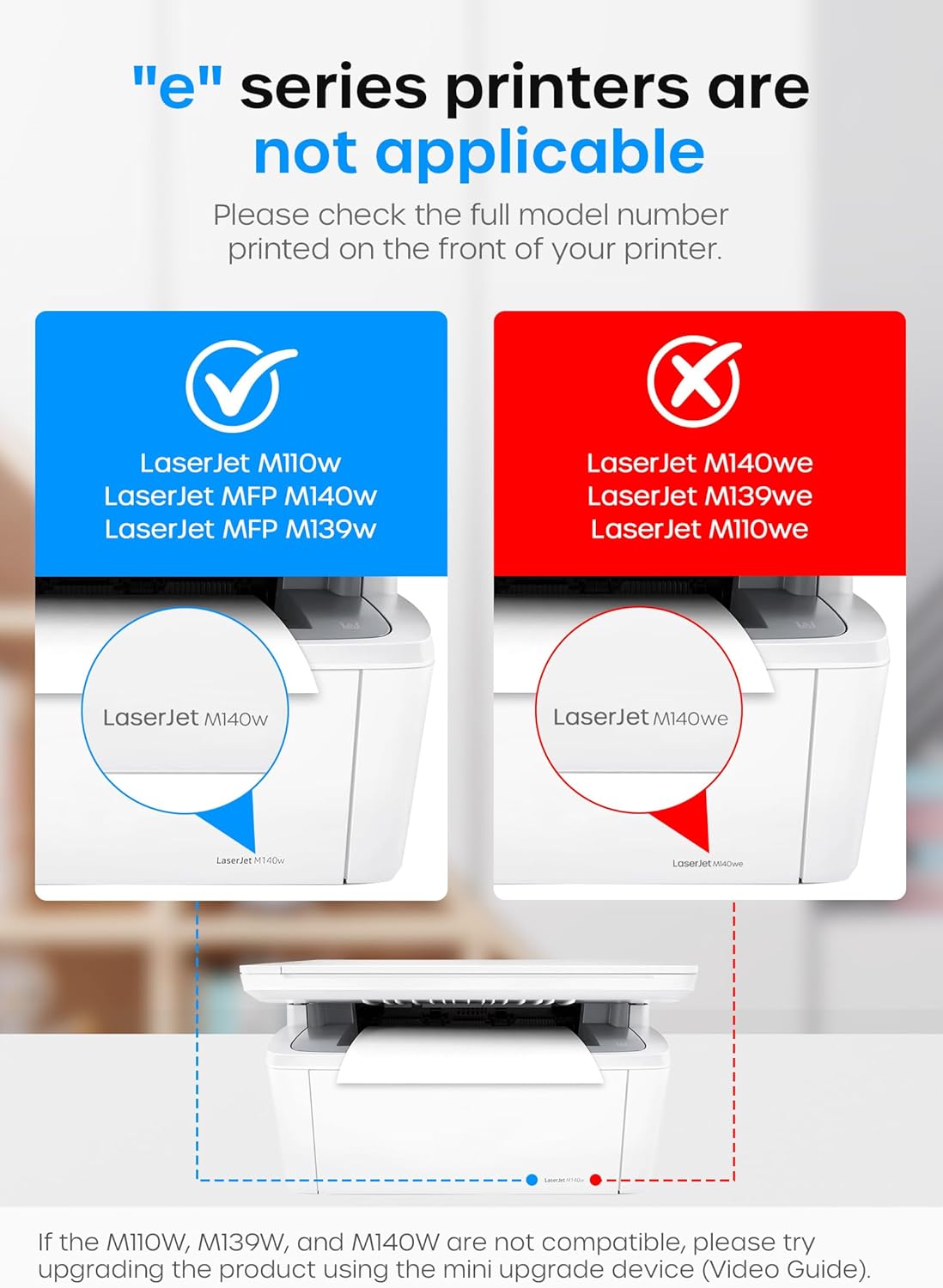 141A Toner Cartridge with Chip, High Yield Replacement for HP 141A W1410A 141X W1410X Black Toner Cartridge, Compatible with LaserJet Pro M110w MFP M139w M140w Printers(2 Black)