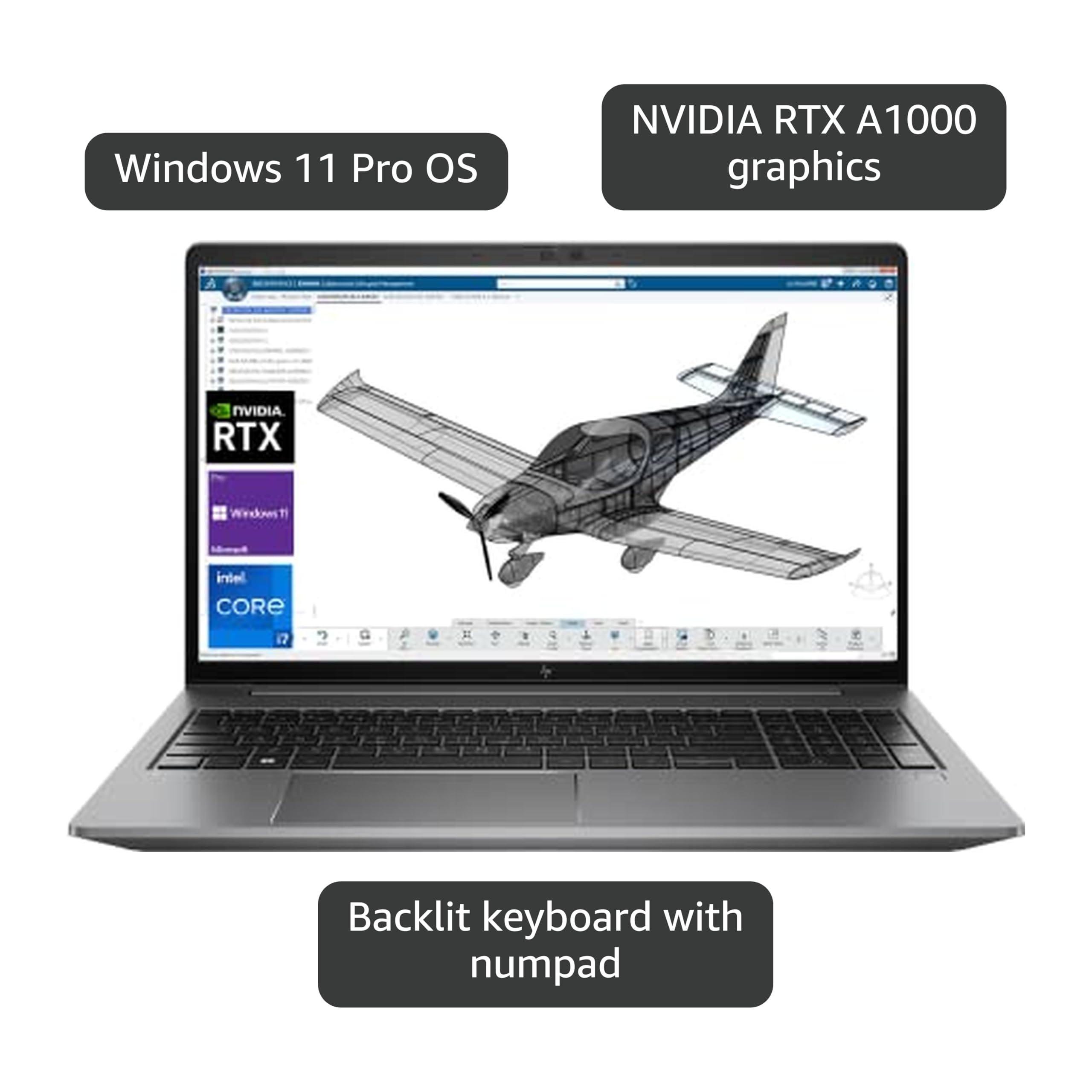 Amazon.com: HP ZBook Power G9 Mobile Workstation, 15.6