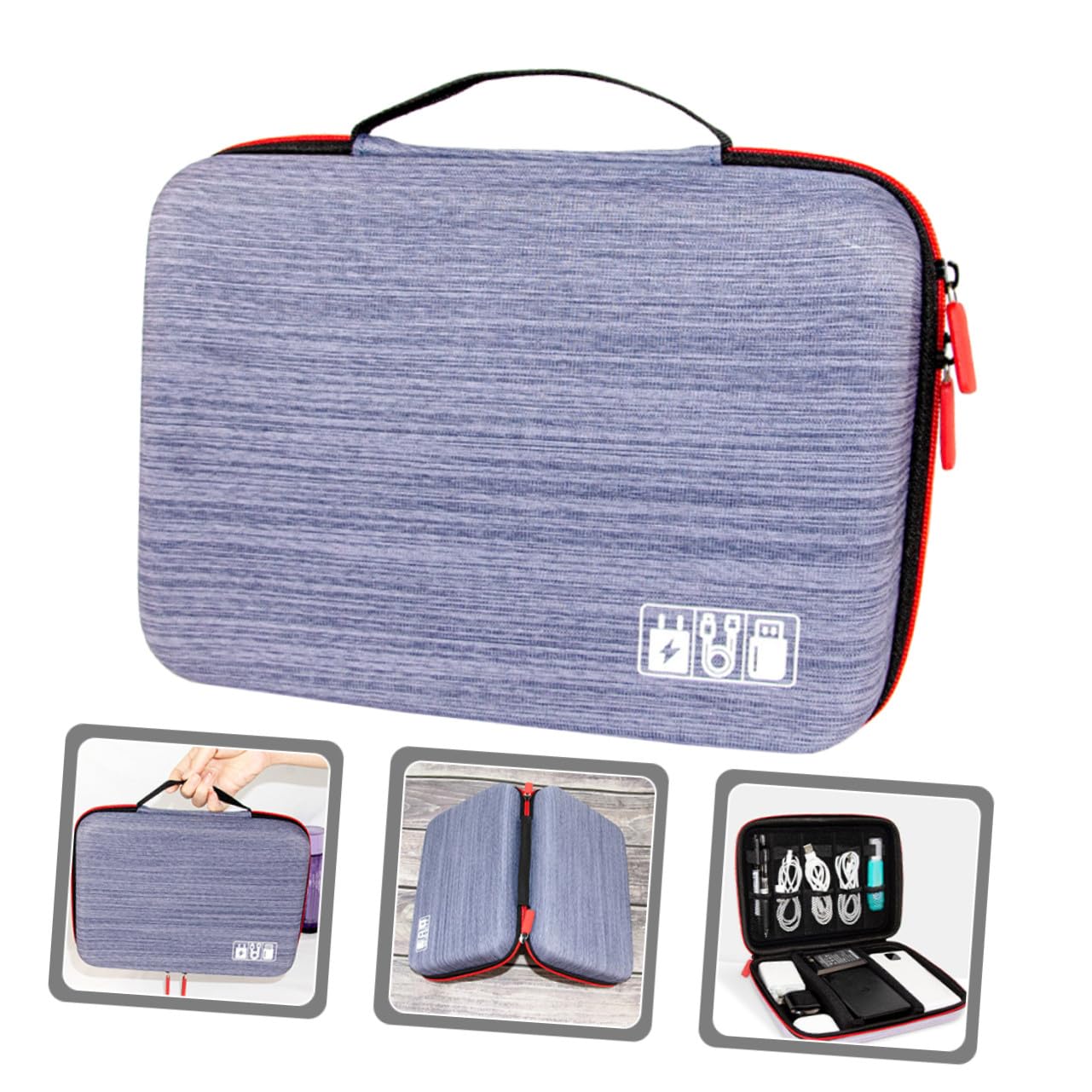 Datos Cable Organizador de Viaje Eva Oxford Resistente al Agua
