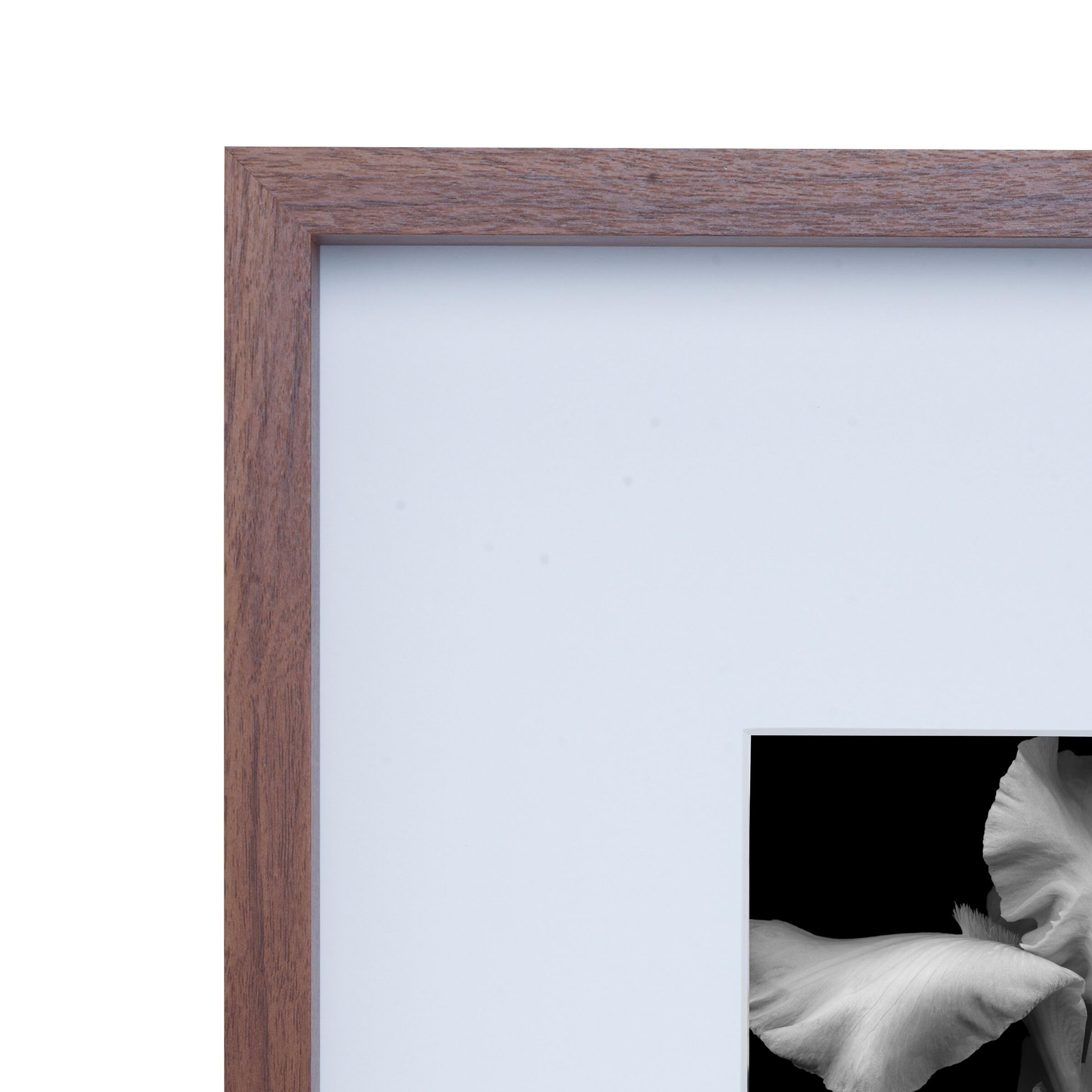 Marcosページ Mikasa Wood Gallery Wall Frame, 11x14 Matted to 4x6, 12x1