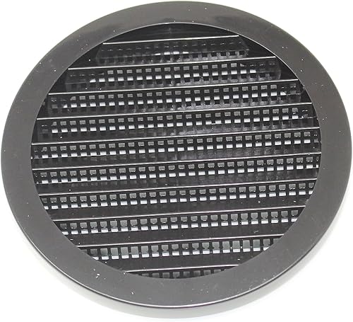 Vista 20 de Cubierta redonda de rejilla de rejilla de plástico de 4 pulgadas para rejilla de ventilación de reptiles (4, blanco)