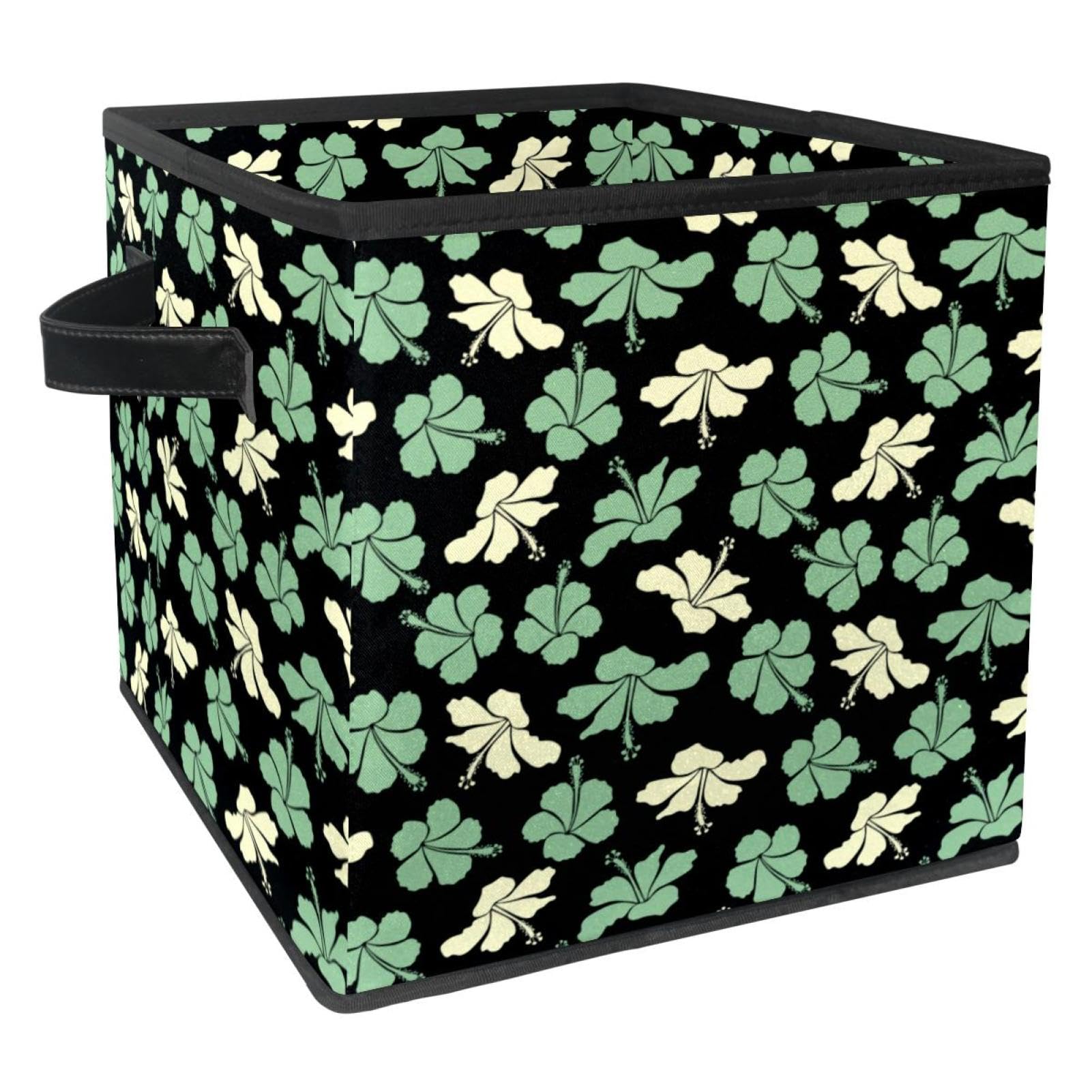 Boîte de rangement pliable tissu cube pour jouets vêtements livres