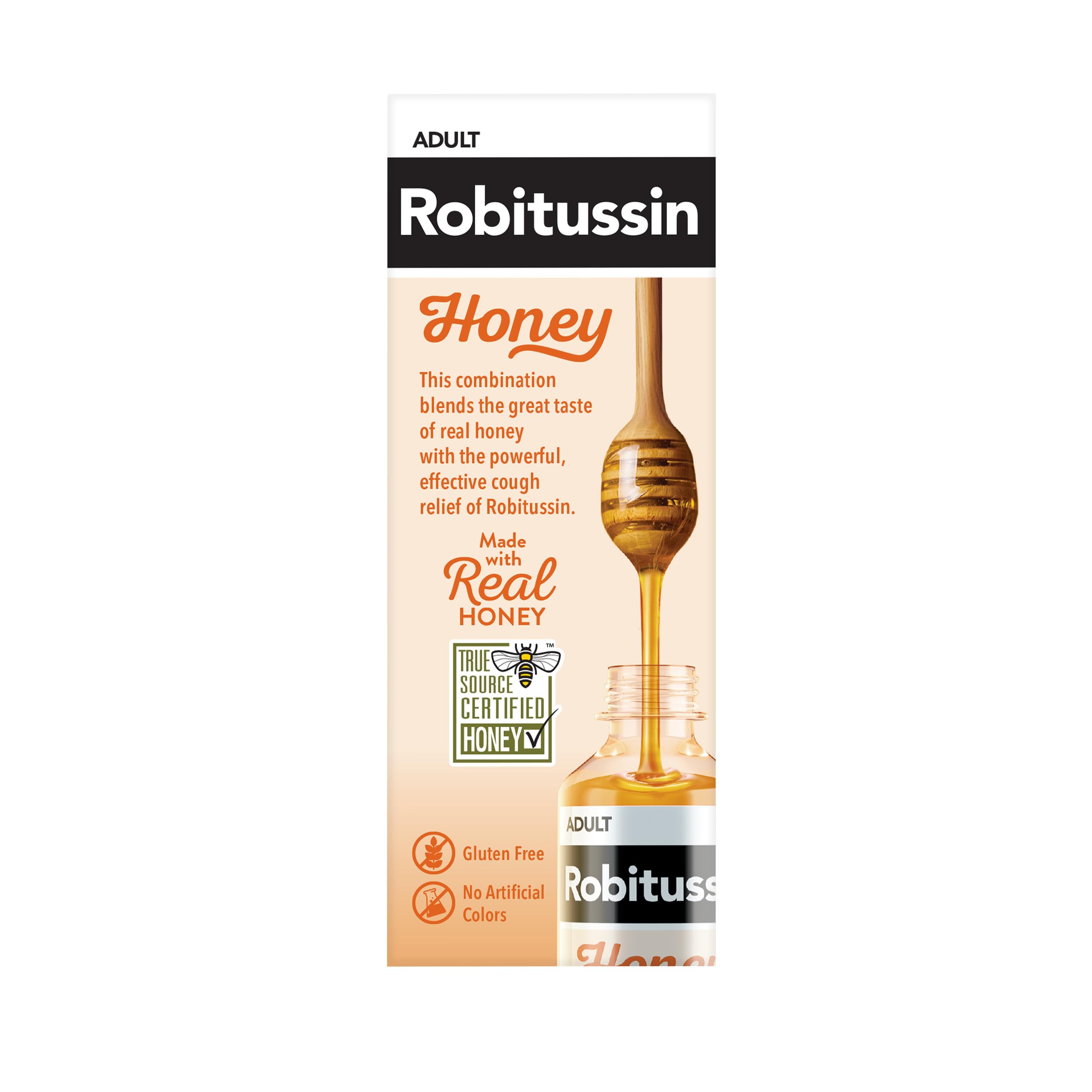 Robitussin Honey DM Max Cough Plus Chest Congestion, 8 fl oz — Amazon image 11