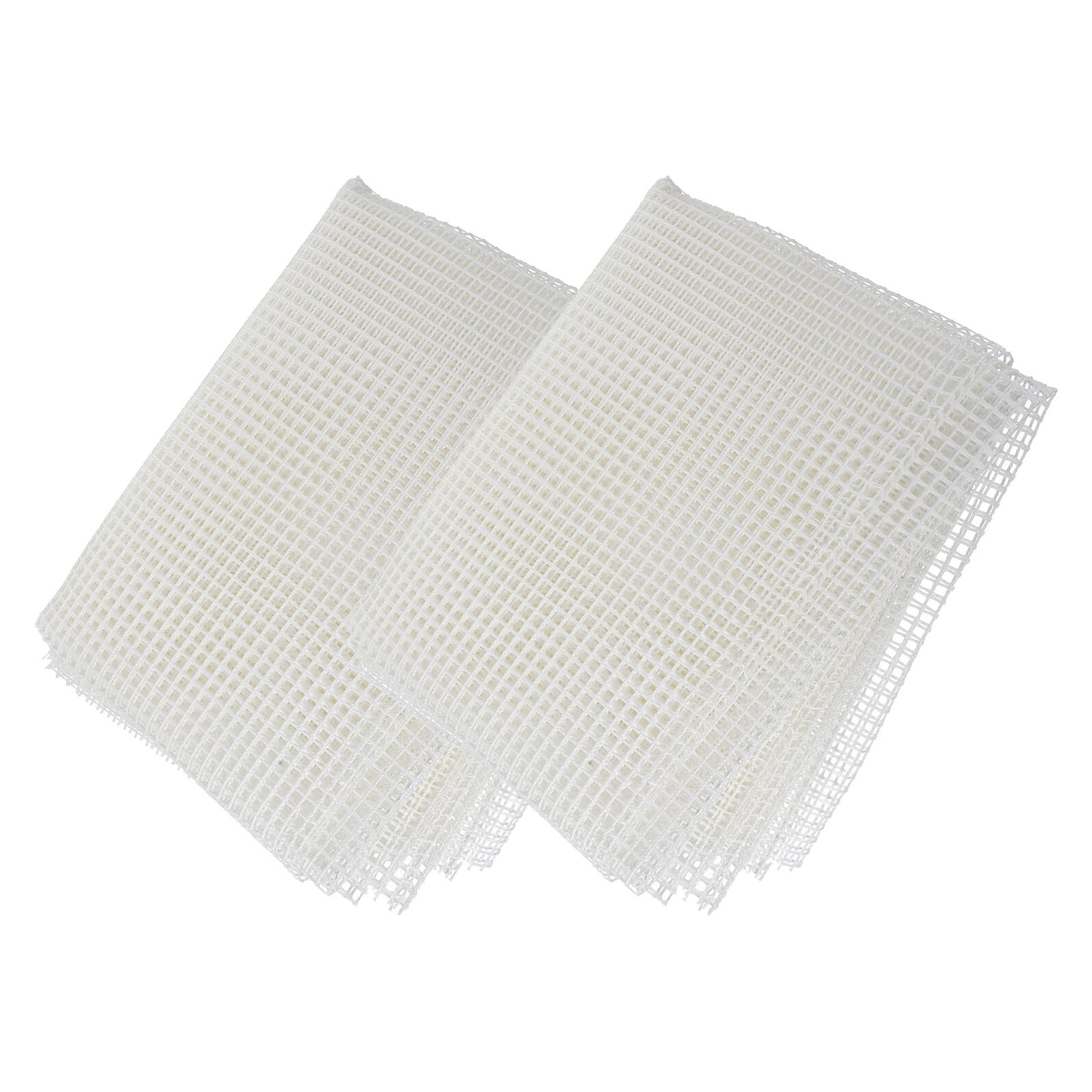 BESTonZON Set 2 Tele per Tappeti a Punto Annodato 150x100 Cm, Tessuto a Rete per Ricamo Fai da Te, Tela Chiusura a Uncino Resistente per Lavori Artigianali e Decorazioni