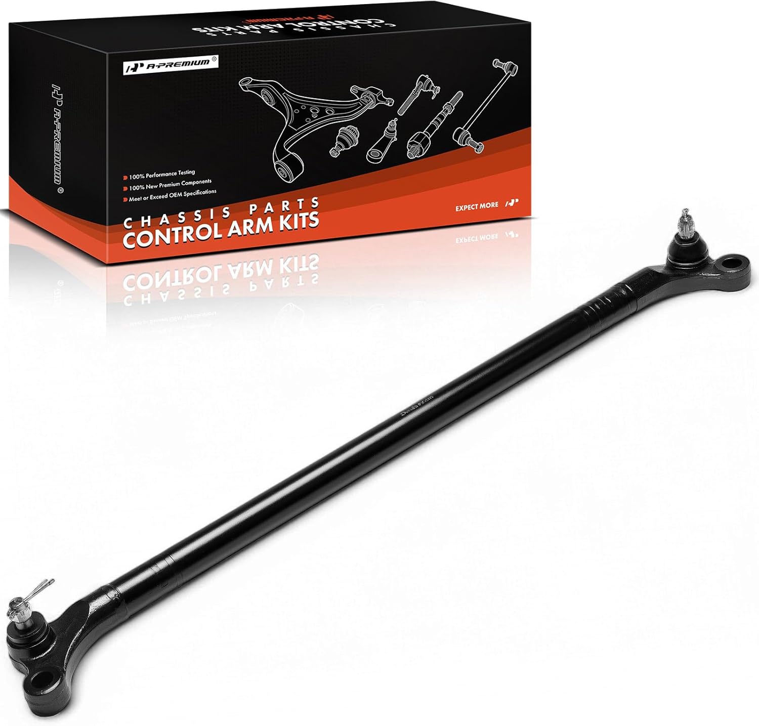 A-Premium Front Steering Center Link, Compatible with Nissan Frontier 1998-2004, Xterra 2000-2004