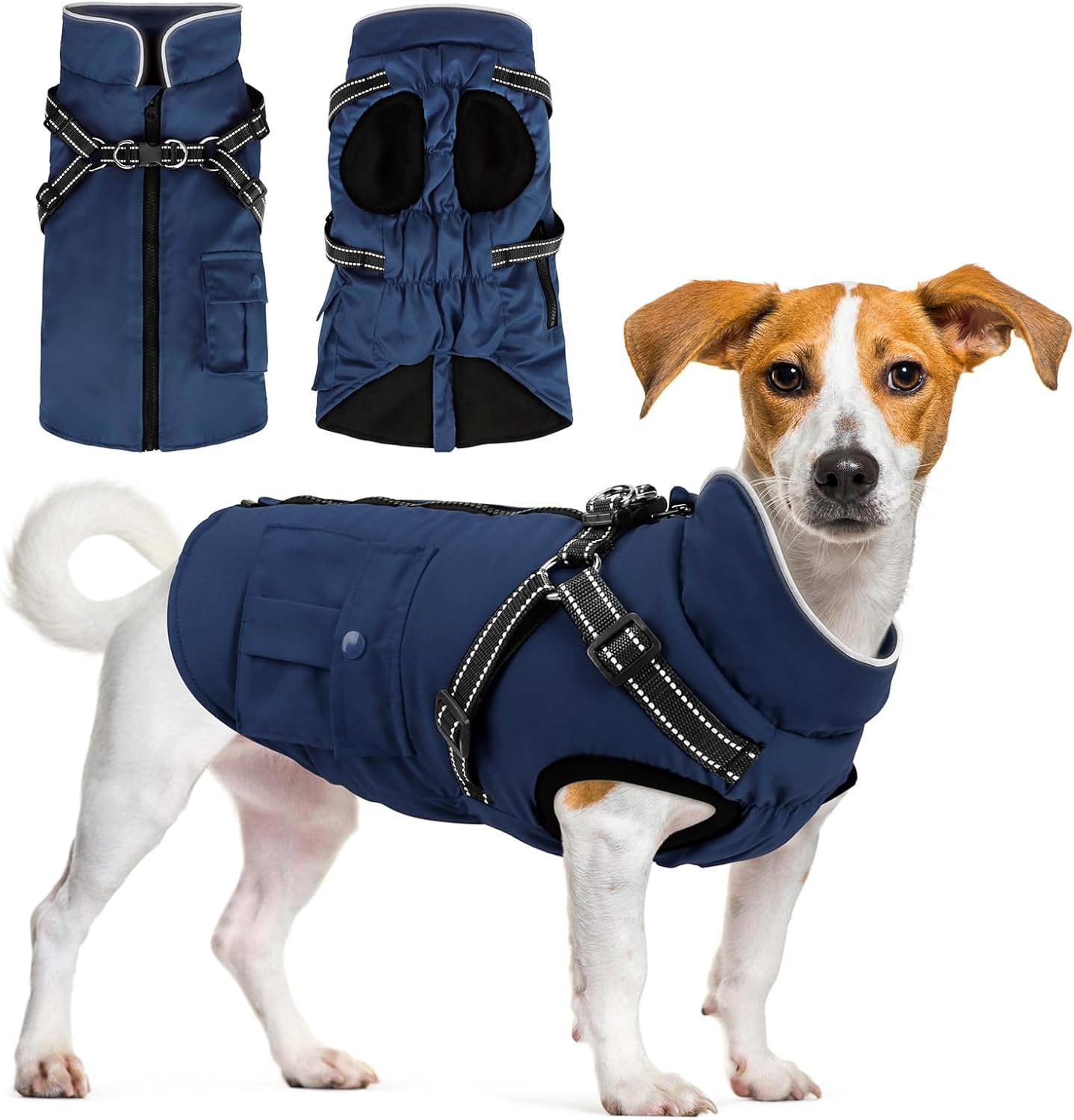 Woiil Dog Clothes Waterproof Vest Small Dog Coat for Puppies, Dog