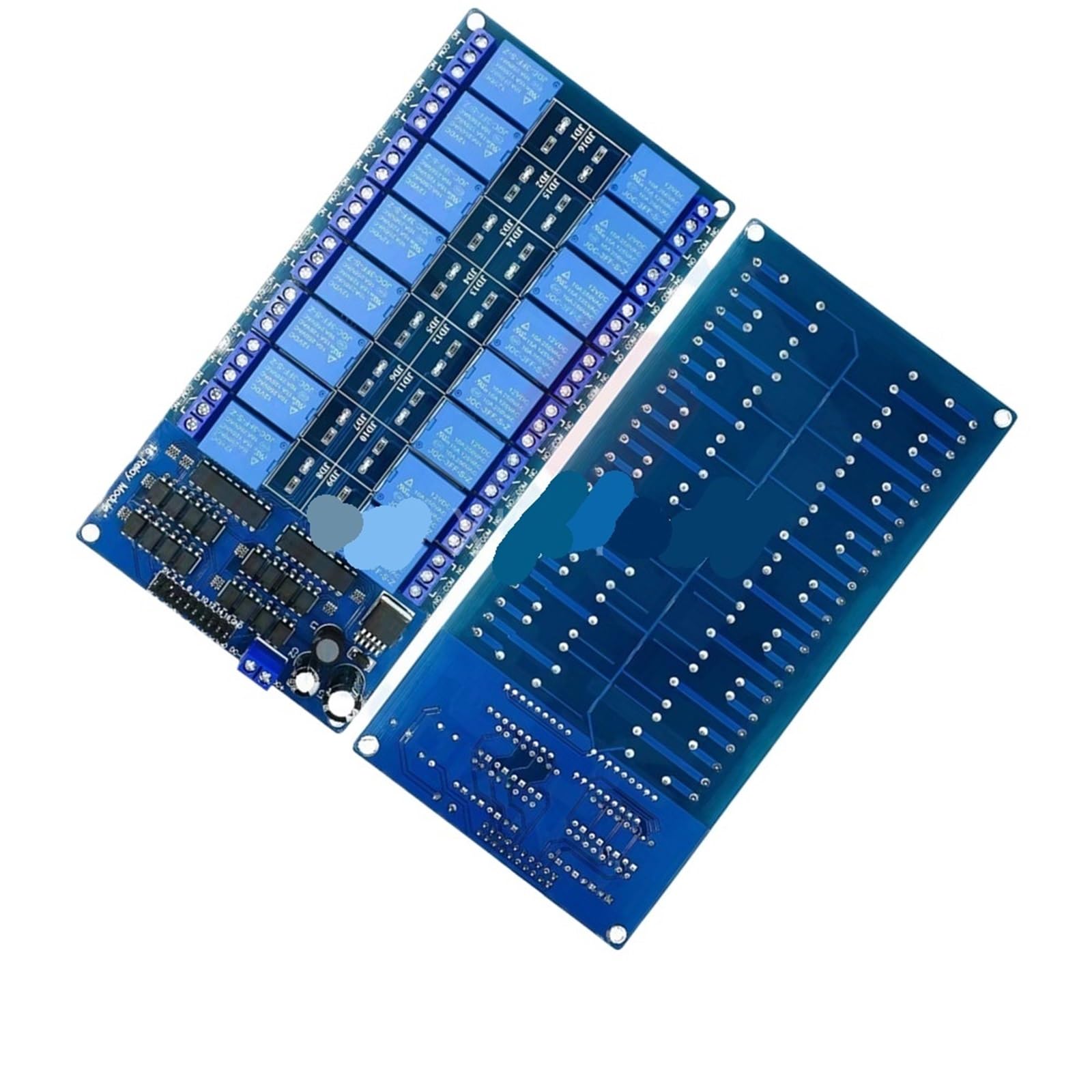 Module Relais 12 V 16 canaux de commande pour domotique et maison connectée