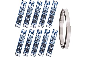 5PCS 3S 10A 11.1V/12V/12.6V Solar Battery Charger 12V Lithium Battery Protection Board