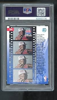 マイケルジョーダン 1993 Upper Deck PSA 9 Amazon.com: 1993-94 Upper Deck #204 Michael Jordan PSA 9