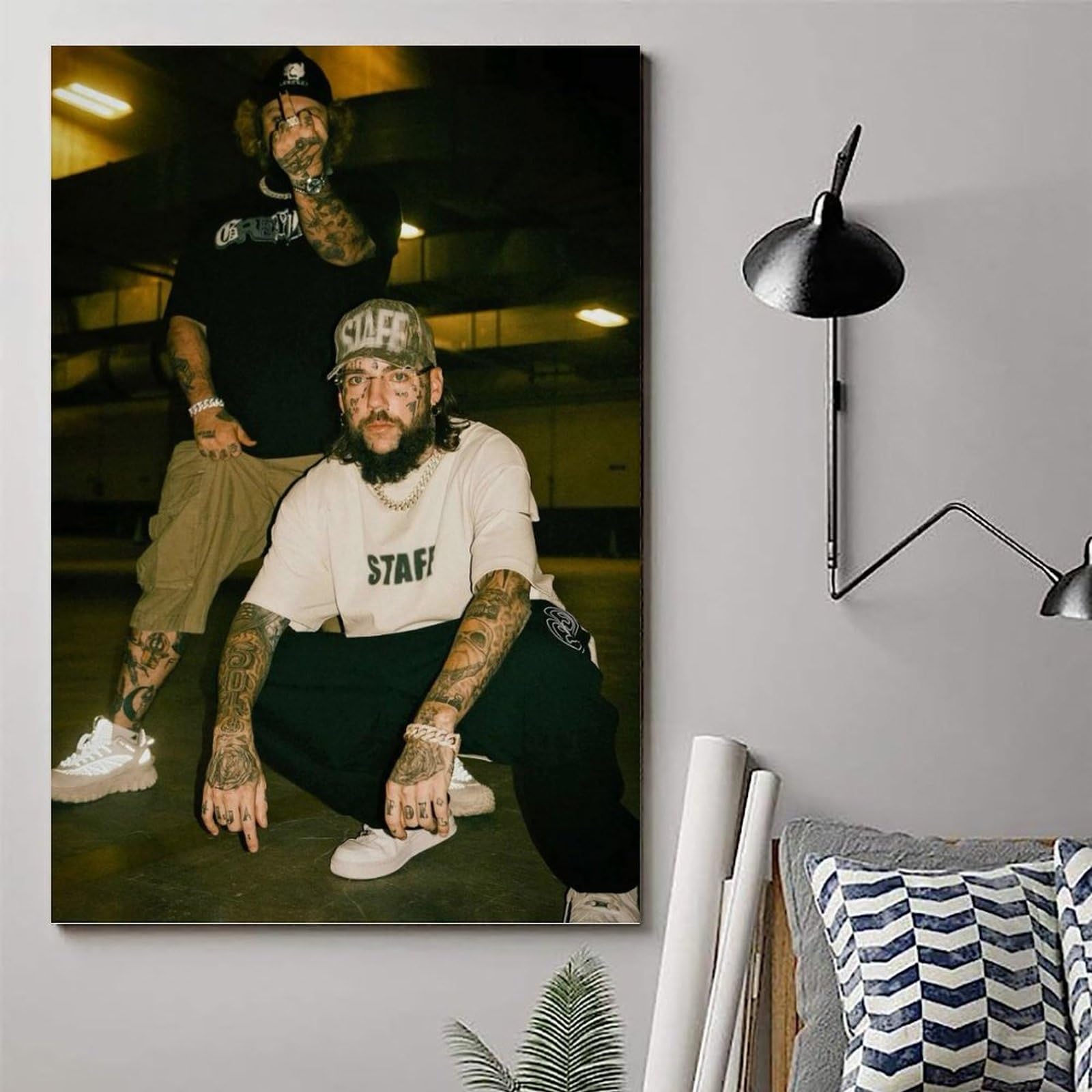 Amazon.com: ZCSFC Suicideboys Music Group Poster Canvas Art Cover
