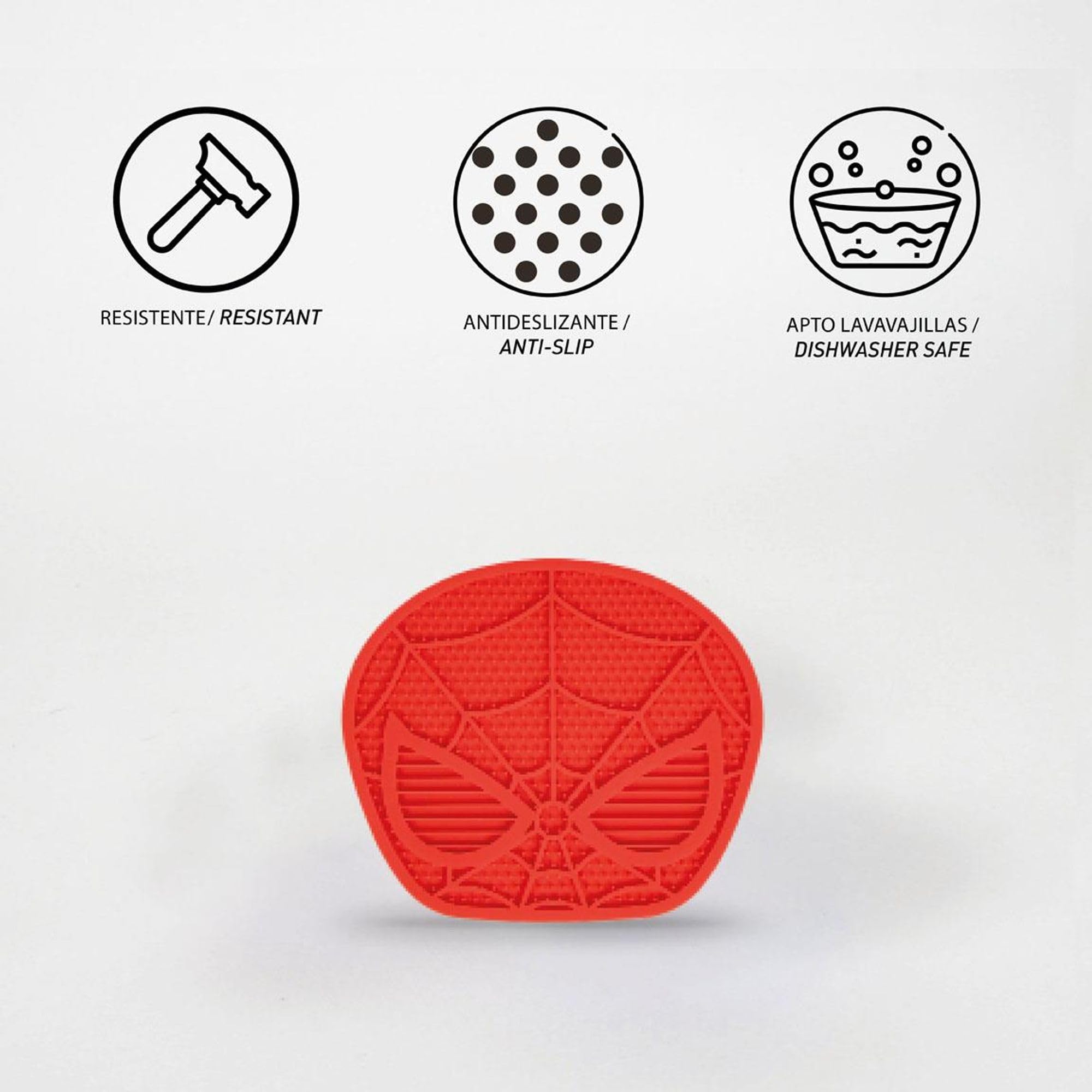 Cerdá- Silicone Dog Feeder Spiderman 28.0 x 15.0 x 1.5 cm (2800001584), multicoloured, 21.5l x 28an cm - Image 4