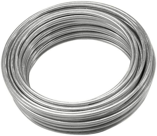 PaulStore Galvanised Garden Gardening Wire Heavy Duty 1.6mm x 15m For Garden & Landscaping
