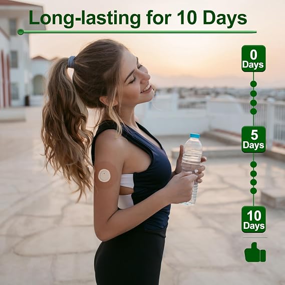 60Pack G7 Over Patches Stelo Overpatch, Clear | Waterproof Dexcom Adhesive Patch for G7 & Stelo Full Cover CGM Tape 15 Days Protection Hypoallergenic Latex-free