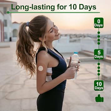 60Pack G7 Over Patches Stelo Overpatch, Clear | Waterproof Dexcom Adhesive Patch for G7 & Stelo Full Cover CGM Tape 15 Days Protection Hypoallergenic Latex-free