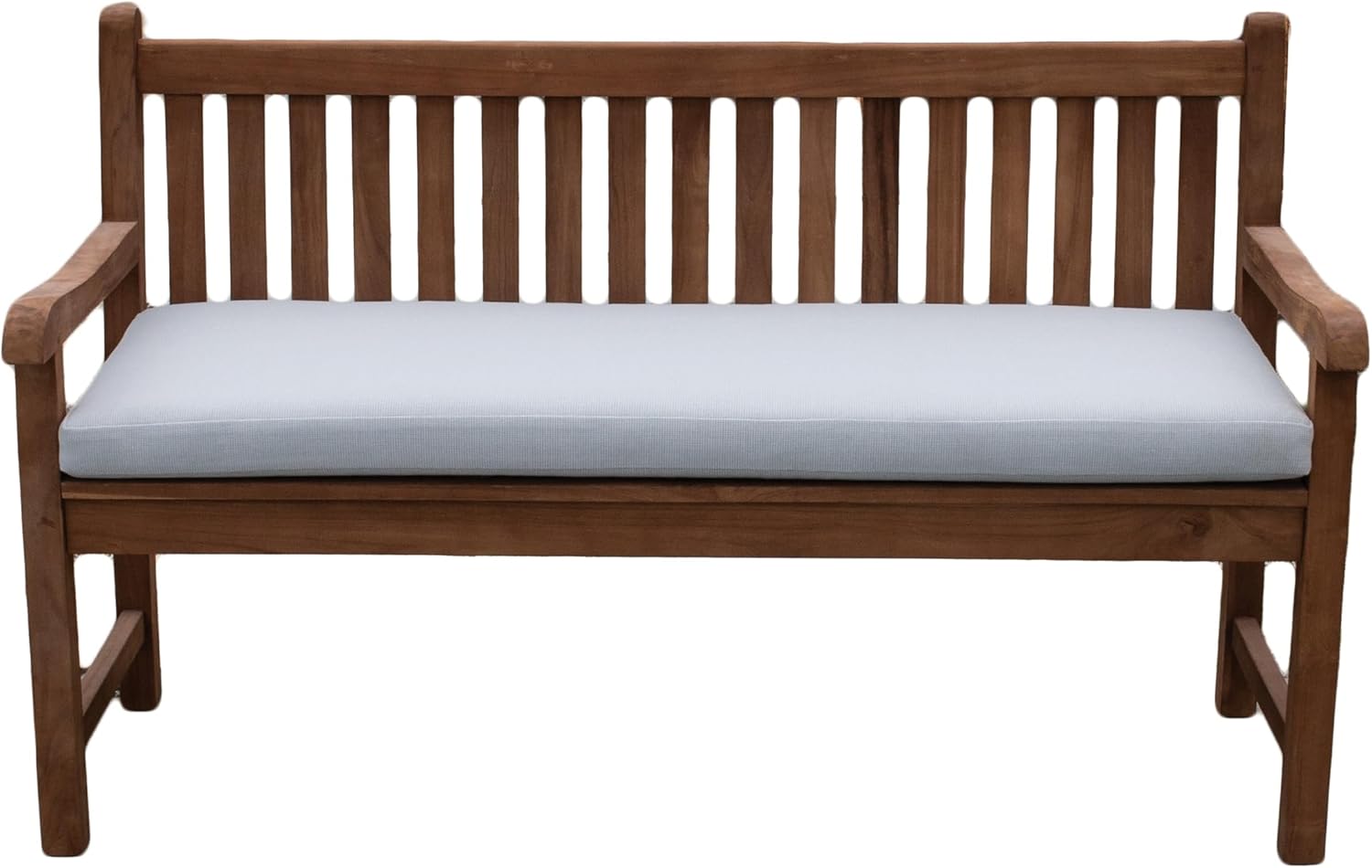 Tommy Bahama Sunbrella® Fabric 1-Piece Outdoor Knife Edge Bench Cushion, 44" W x 19" L, Bamboo Bay Cloud